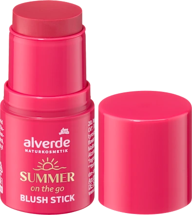 alverde NATURKOSMETIK Blush Stick Summer On The Go 20, 5.5g