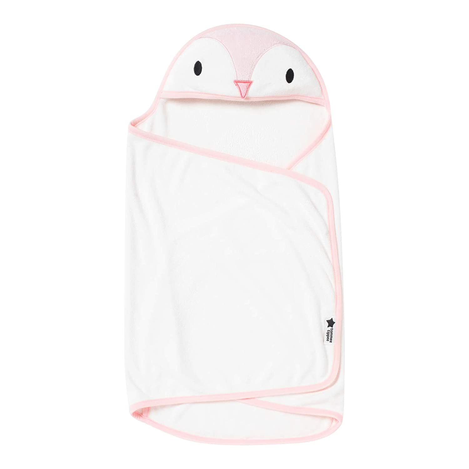 Tommee Tippee Splashtime Range - Baby Bath Swaddle 0-6 Months Percy the Penguin Blue
