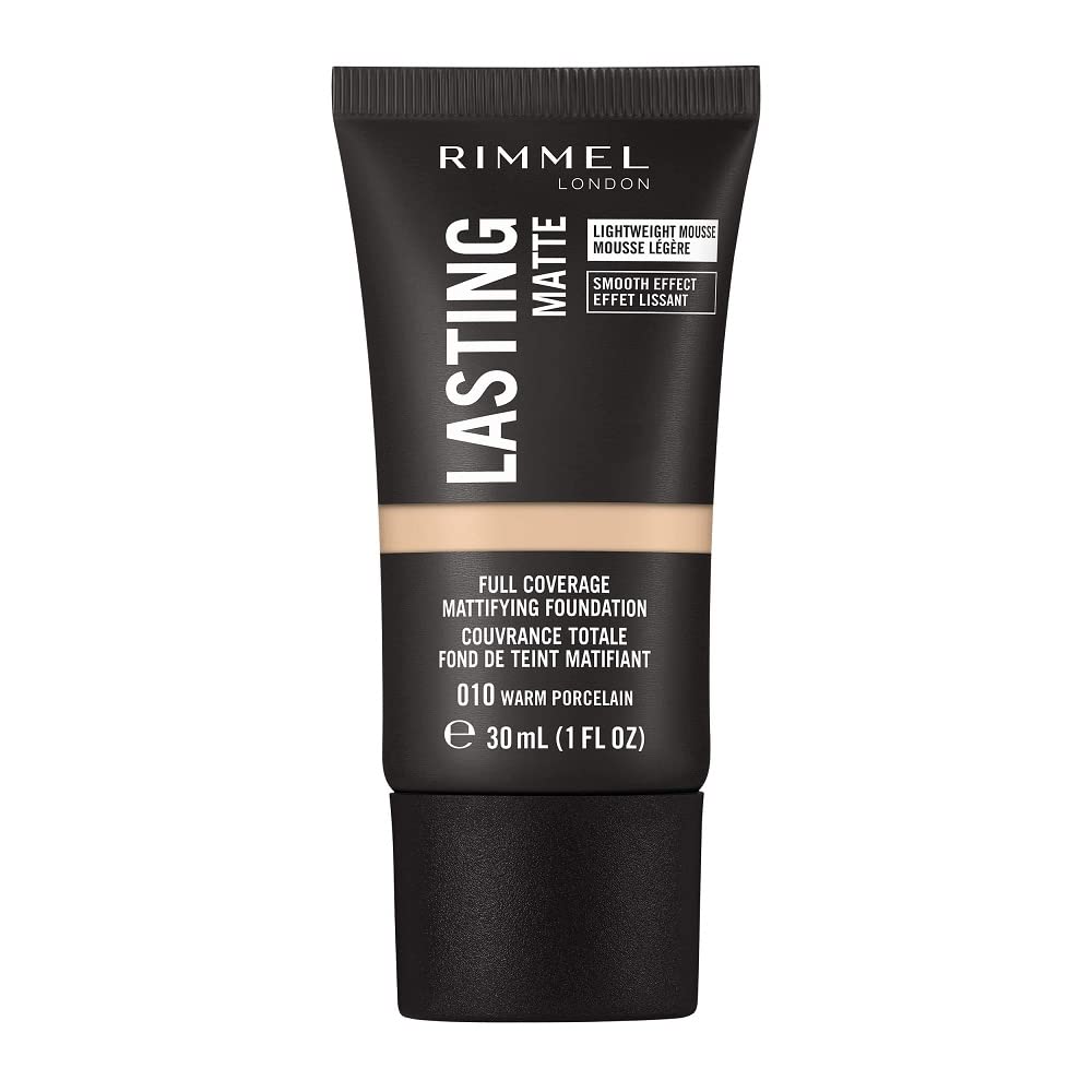 Rimmel Lasting Matte Foundation 010 Warm Porcelain 30 ml