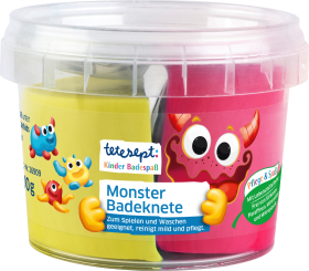 tetesept Bathing Clay Monster Kids Bathing Fun 2x50g, 100 g