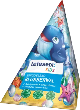 tetesept Children's bath additive bubble bath bubble whale, 80 g