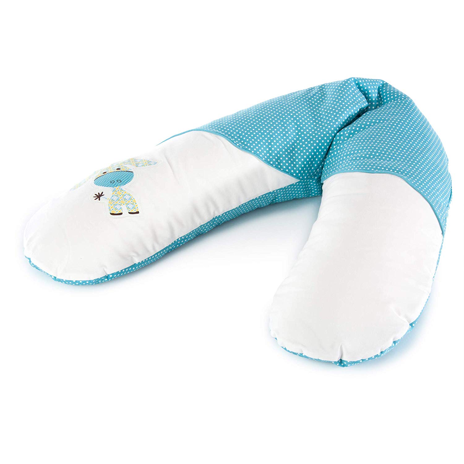 The Original Theraline Pregnancy and Breastfeeding Pillow Filled with Sand-Like Original Micro-Beads - Comes with Outer Cover,190 cm