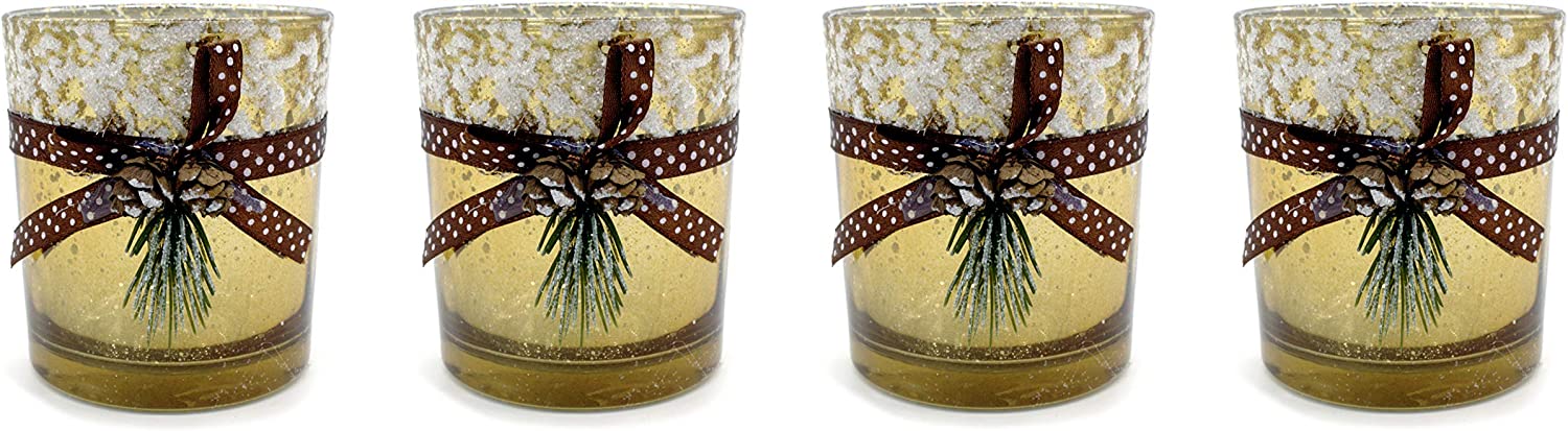 DARO DEKO Glass Tea Light Holder