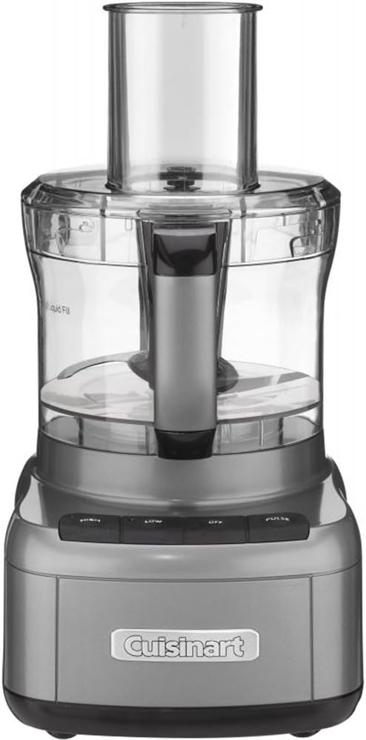 Cuisinart Elementar 11 Cup Food Processor New 8 Cups Gunmetal