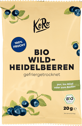 KoRo Freeze-dried wild blueberries, 20 g