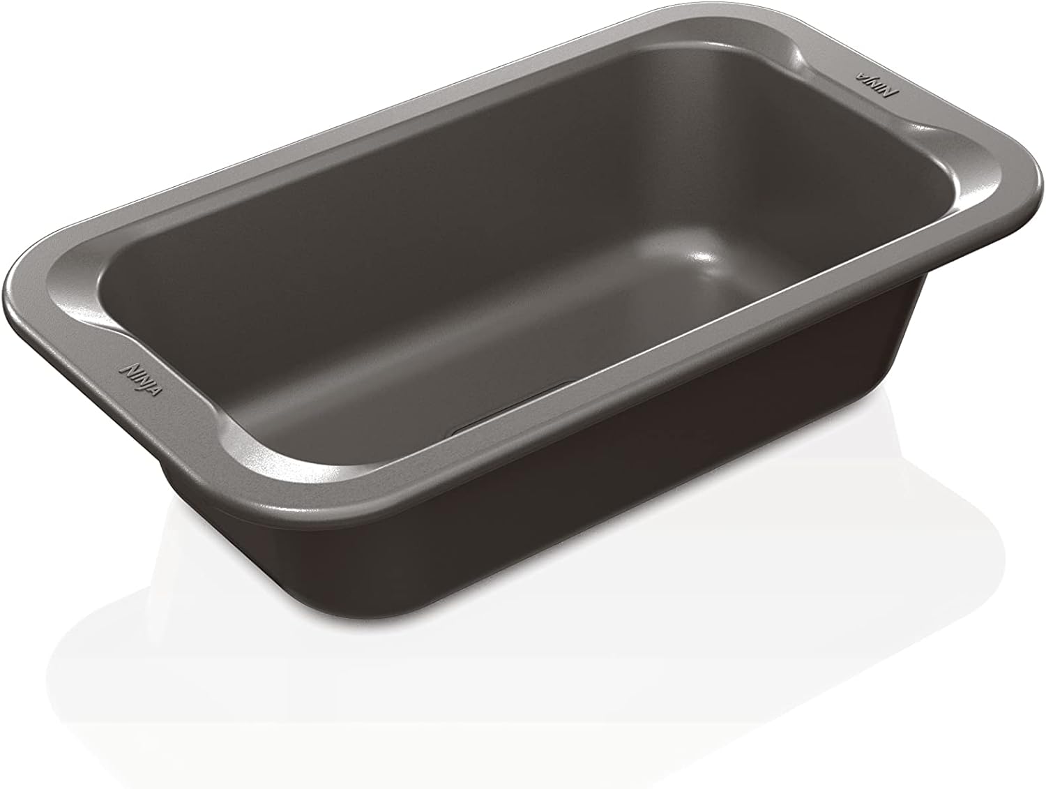 Ninja B30509 Foodi NeverStick Premium Loaf Tin, Non-Stick, Oven Safe up to 250°C, Dishwasher Safe, Grey, Pack of 1