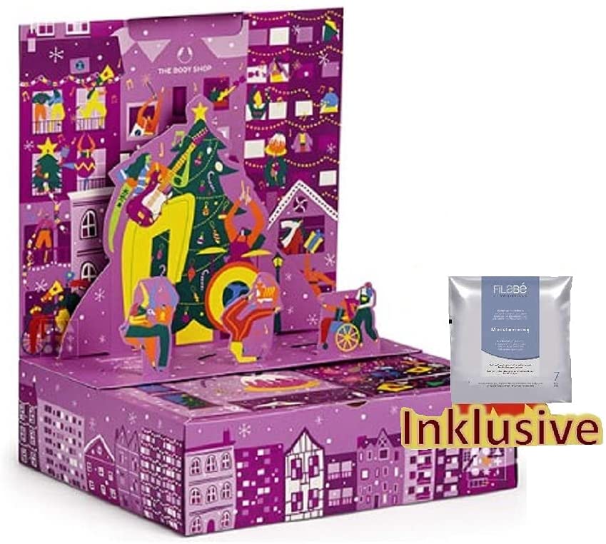 The Body Shop Adventskalender Thebodyshop 2021 Women Beauty Cosmetics Advent Calendar 24 Gifts Value €150 Caring Christmas Calendar Women Advent Calendar Women, 