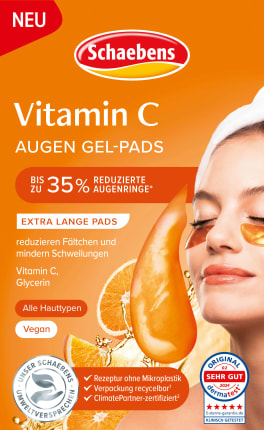 Schaebens eye pads gel vitamin C (1 pair), 2 pieces