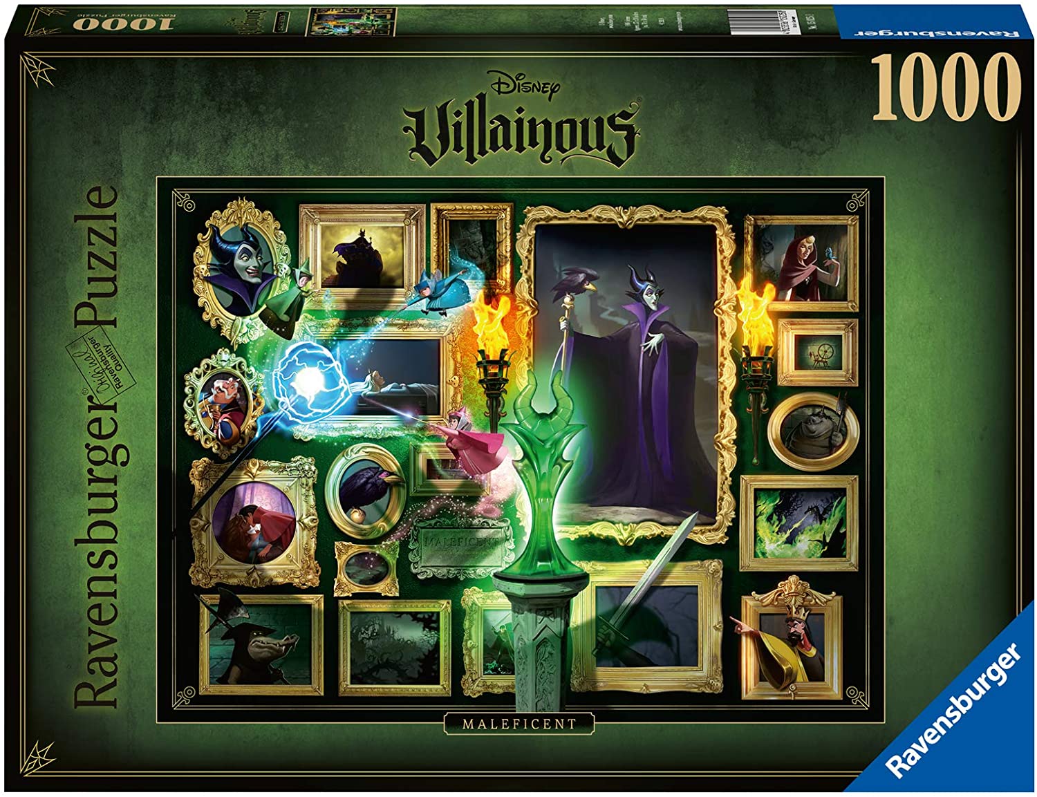 Ravensburger Puzzle 15025 - Villainous: Malificent, 1000 Pieces