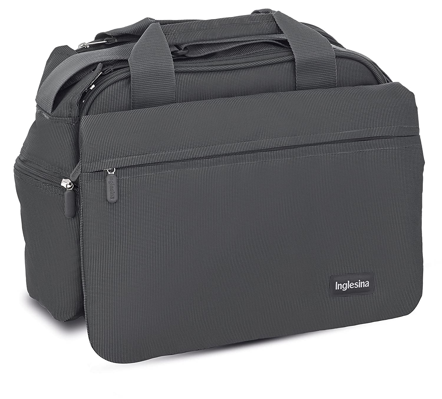 Unbekannt Inglesina AX9 0D0CRE Elegant Bag Can Be Changing Bag Large Inside Fits Many Anlaässen graphite