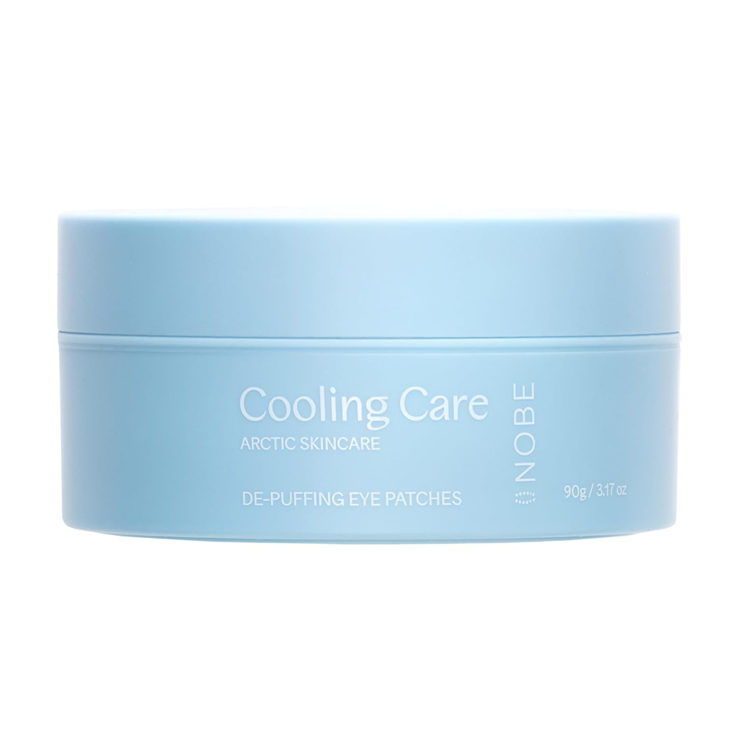 NOBE NORDIC BEAUTY Nobe Cooling Care De -Puffing Eye Patches, Moisturising, Eye Pads Against Eye Bags, Cooling Pads Eyes, Hydrogel Eye Patch, Eye Pads Hyaluronic - 30 Pairs of Eye Pads
