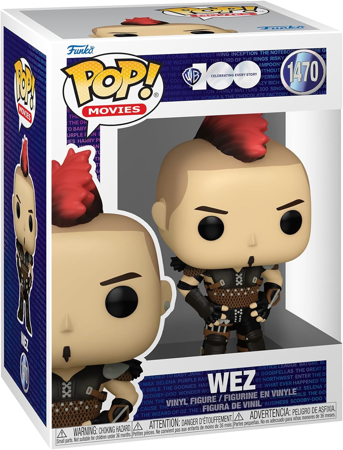 Funko POP! Movies: Mad Max: The Road Warrior - Wez - Mad Max 2: The Road Warrior - Vinyl Collectible Figure - Gift Idea - Official Merchandise - Toys for Children and Adults - Movies Fans
