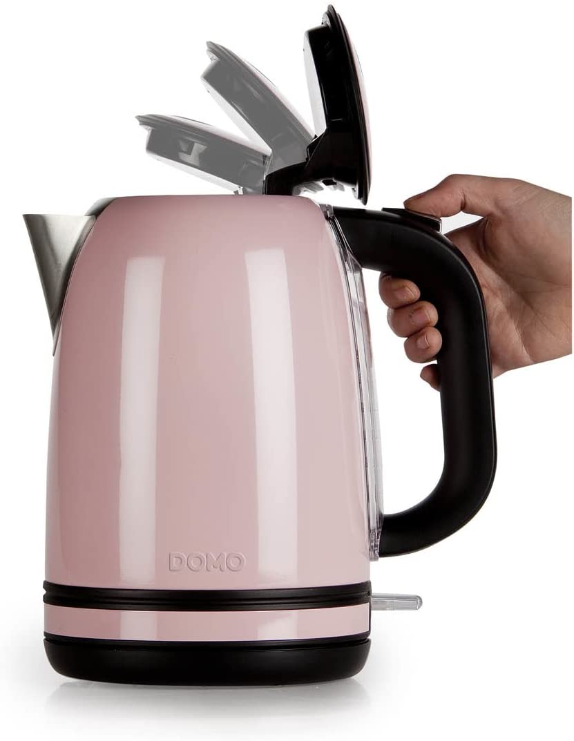 Domo DO487WK Kettle, Pastel Pink