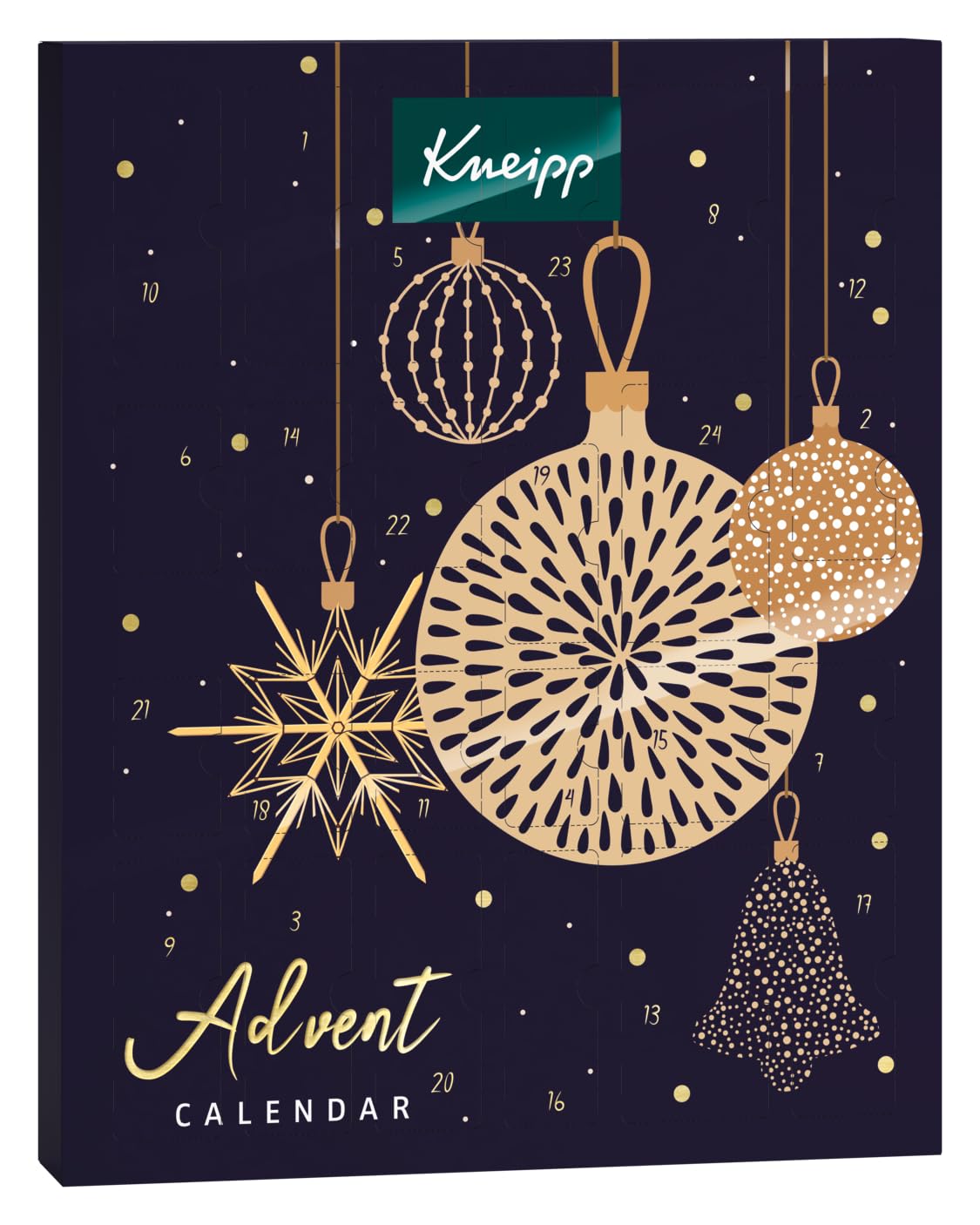 Kneipp Gift Pack Advent Calendar 2023 - 24 Days Full of Surprises with Care Oil Baths, Bath Essences, Skin & Massage Oils, Bath Crystals, Hand Creams and much more - Ideal as a Gift