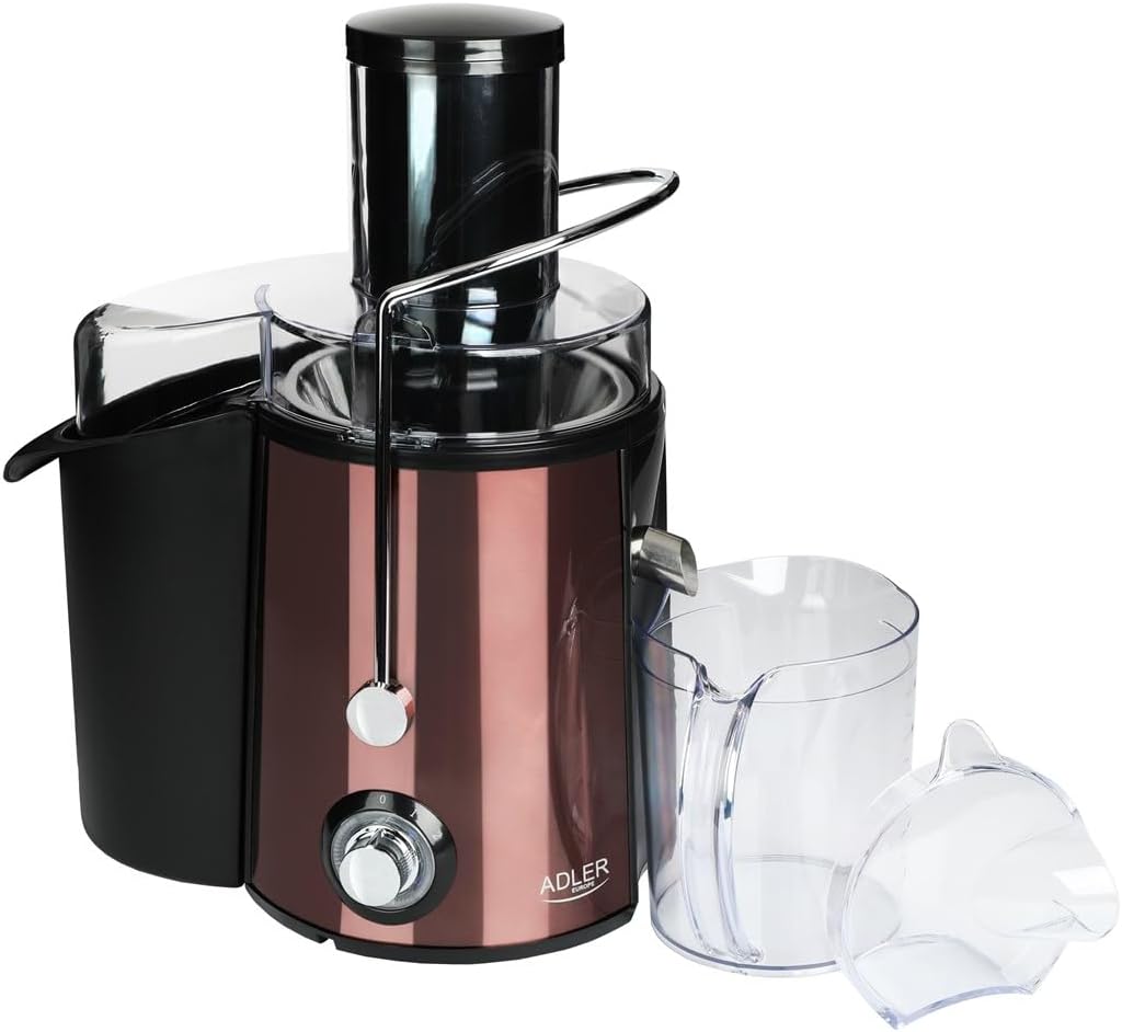 ADLER Juicer – 1000 W Power, 2 L Pomace Container