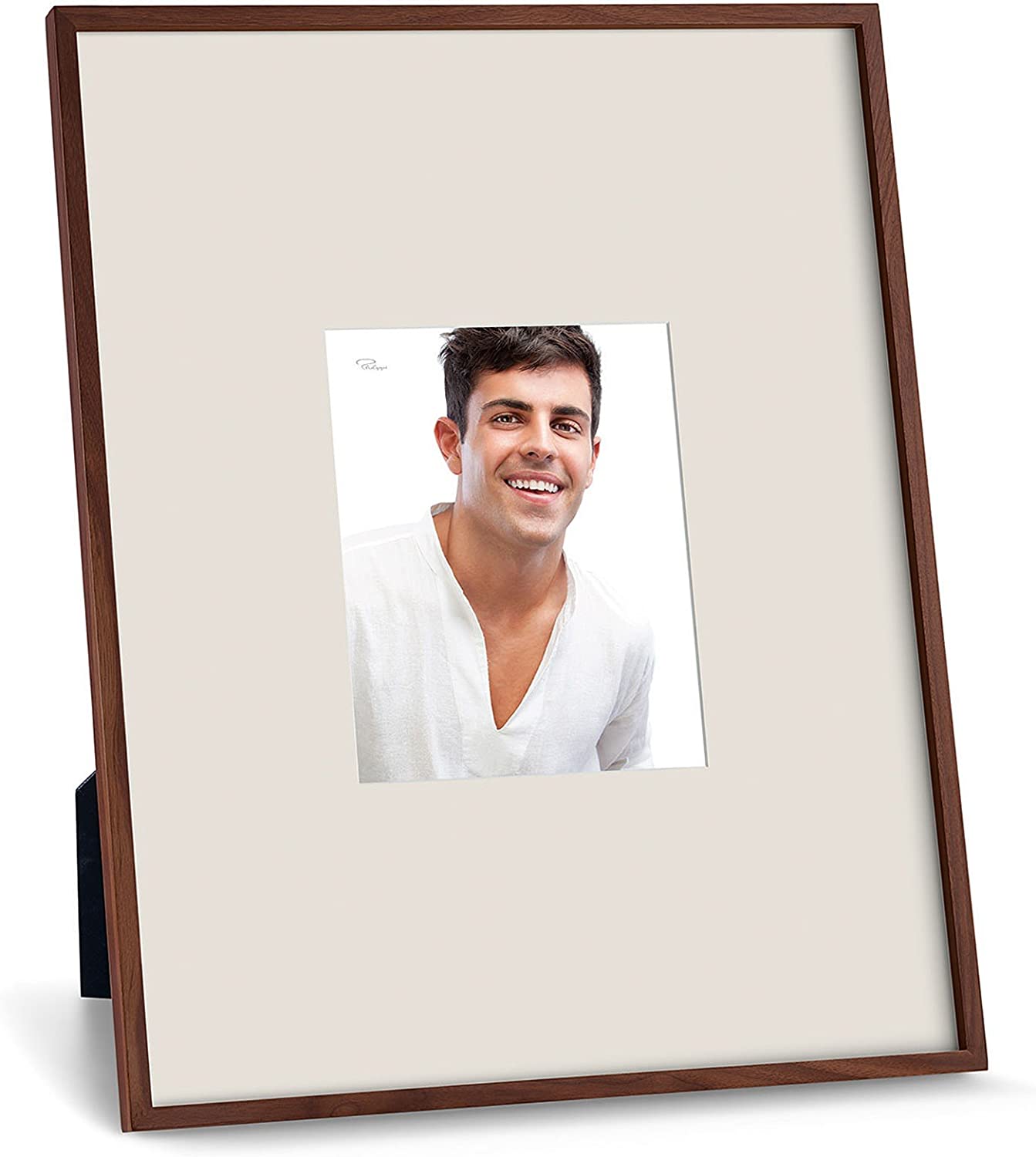 Stained Wooden Picture Frame 20 x 25 CM large Philippi C frame
