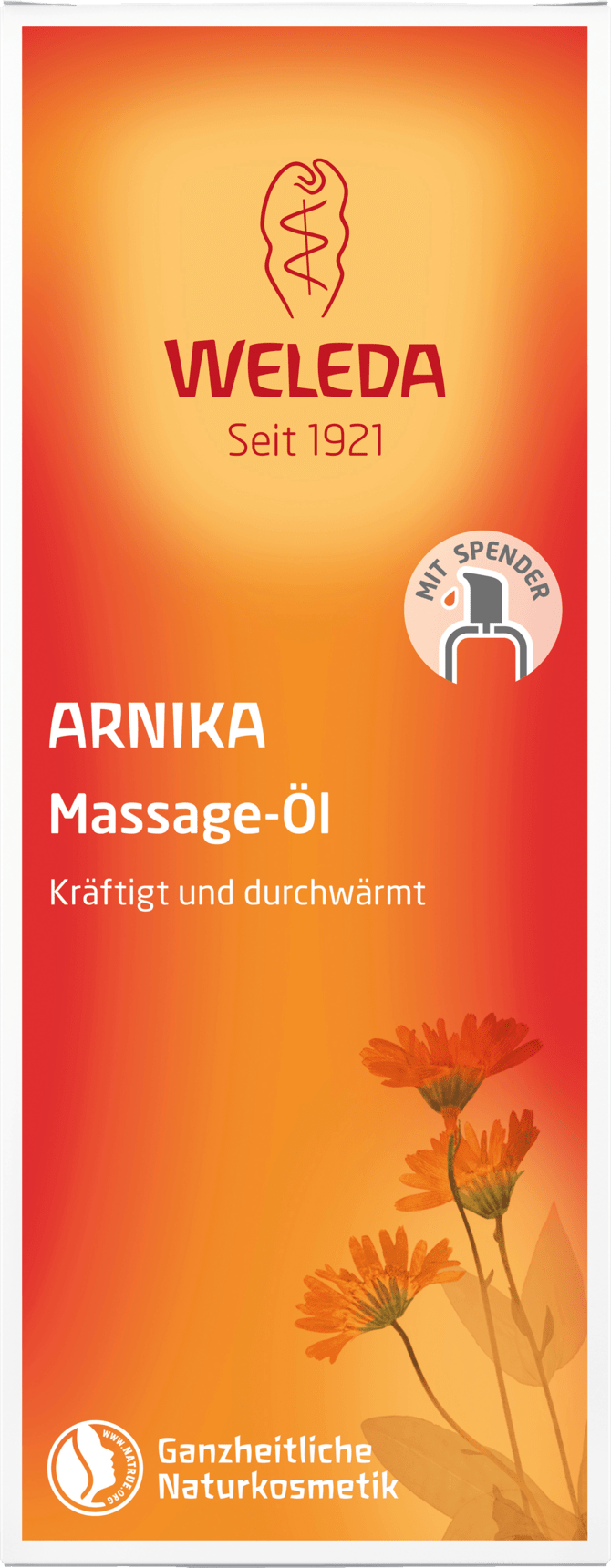 WELEDA Body Oil Arnica Massage Oil, 100 Ml