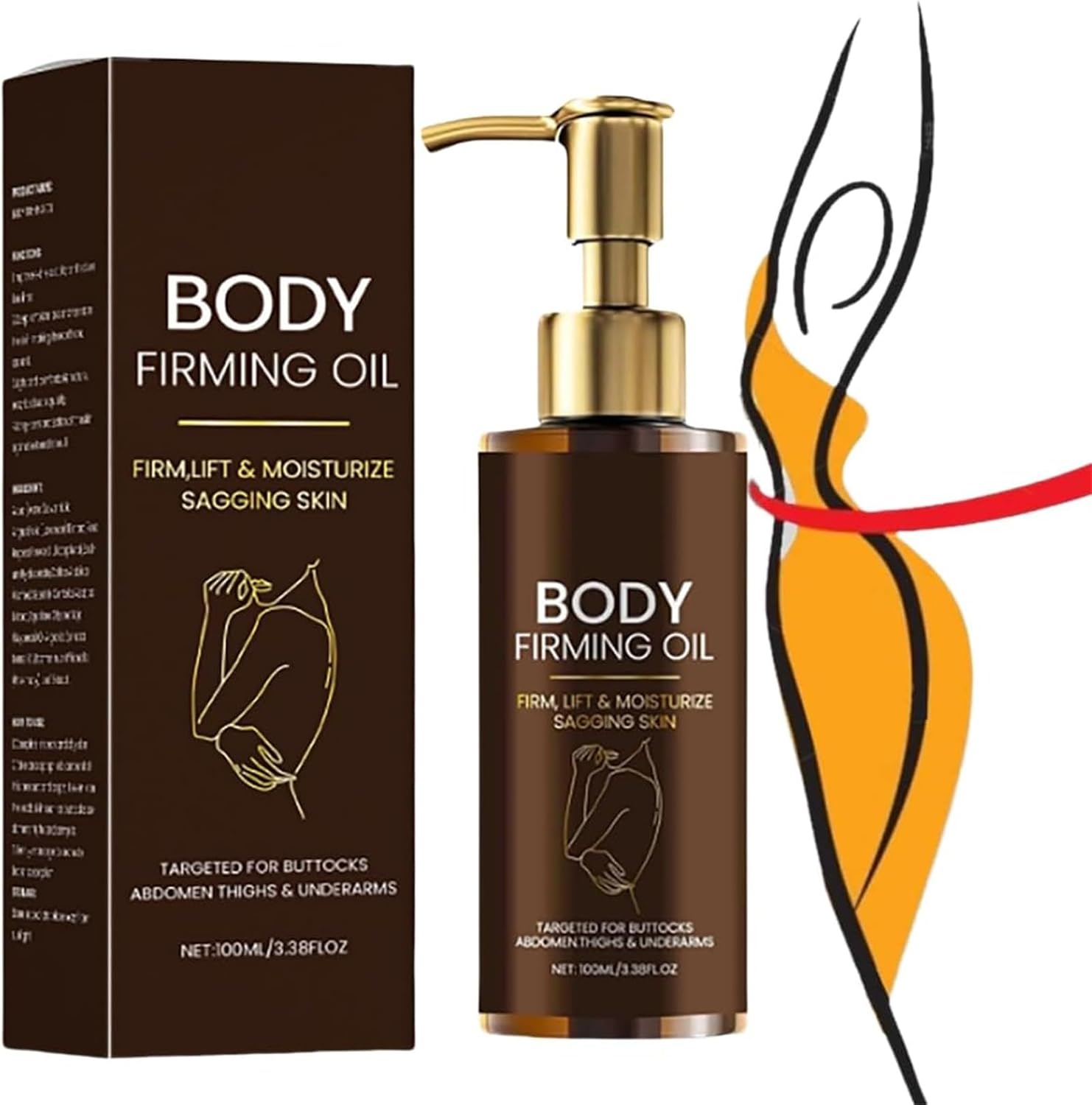 ERISAMO Magic Body Firming Oil, Magic Luxury Body Oil, Collagen Lifting Luxury Body Oil for Women, Hydrating and Firming Skin for Full Body Use, Massage Oils for Wrinkles, Fine Lines (1 Piece, 1)