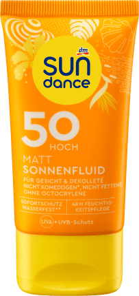 SUNDANCE Sun fluid mattifying face SPF 50, 50 ml