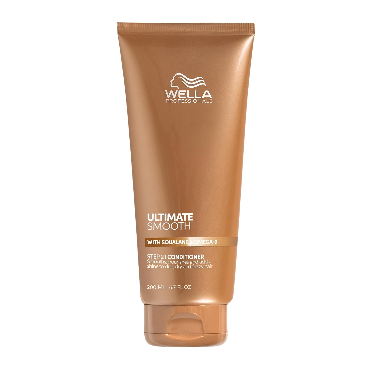 Wella Professionals Ultimate Smooth Conditioner - Nourishing Hair Conditioner with Squalane & Omega 9 - For Dry, Dull & Frizzy Hair (200 ml)