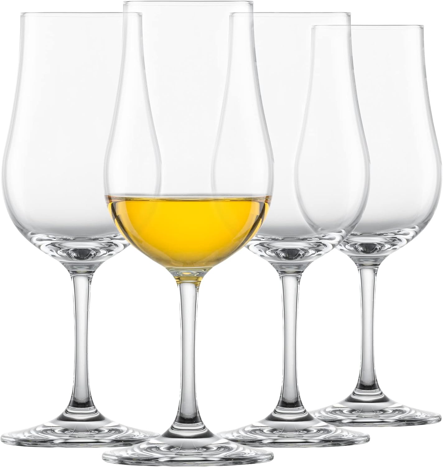 SCHOTT ZWIESEL Whiskey Tasting Glass Bar Special (Set of 4), Special Nosing Glasses for Whiskey, Dishwasher Safe Tritan Crystal Glasses, Made in Germany (Item No. 130001), Crystal