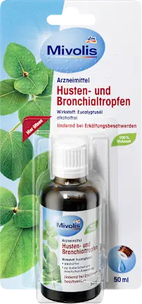Cough and bronchial drops, 50 ml