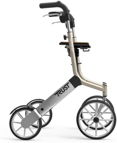 Trustcare Let\'s Go Out Rollator Beige / Silver, 59.5 cm