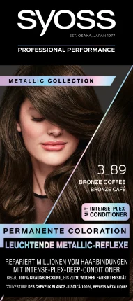 Syoss Hair Color Metallic 3_89 Bronze Coffee, 1 pc