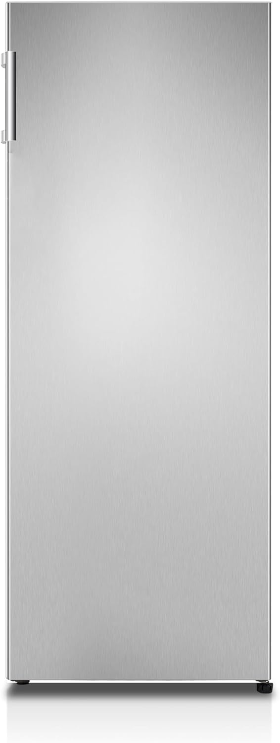 PKM KS242.0EIX Full-Room Refrigerator, Inox Design, 242 Liter Net Capacity, 104 kWh, 40 dB, LED Lighting, Freestanding
