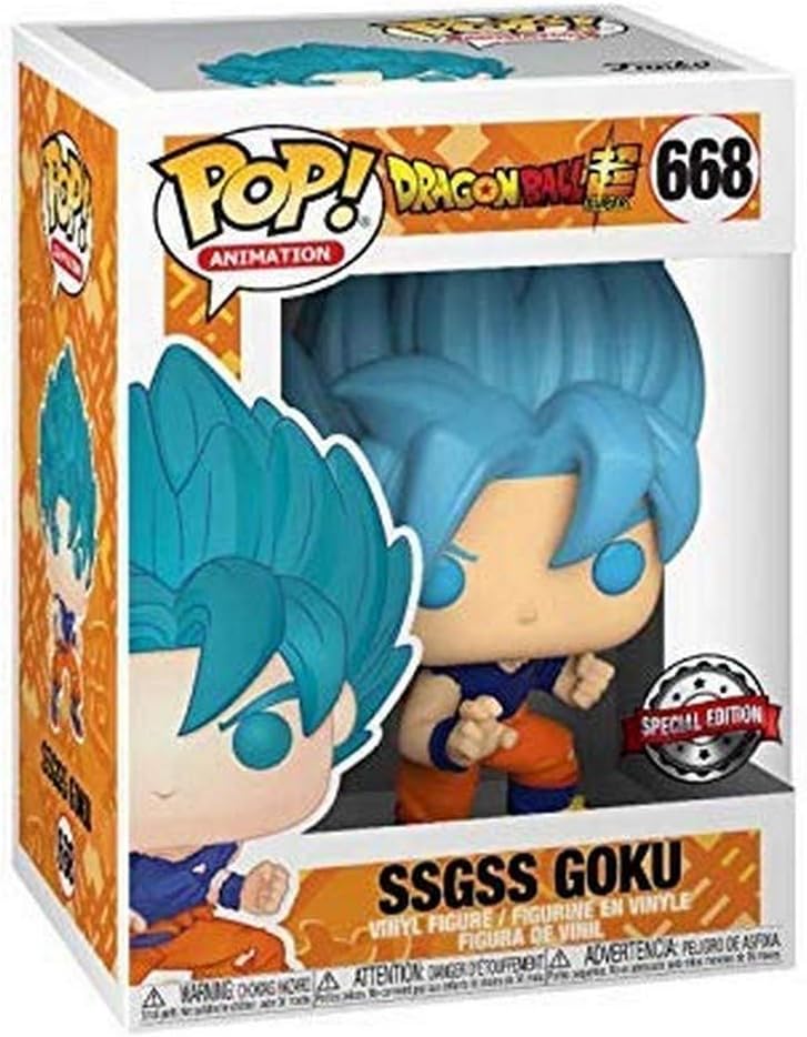 Funko Pop! Animation: Dragon Ball Super - SSGSS Goku - Vinyl Collectible Figure - Gift Idea - Official Merchandise - Toy for Children and Adults - Anime Fans - Model Figure for Collectors