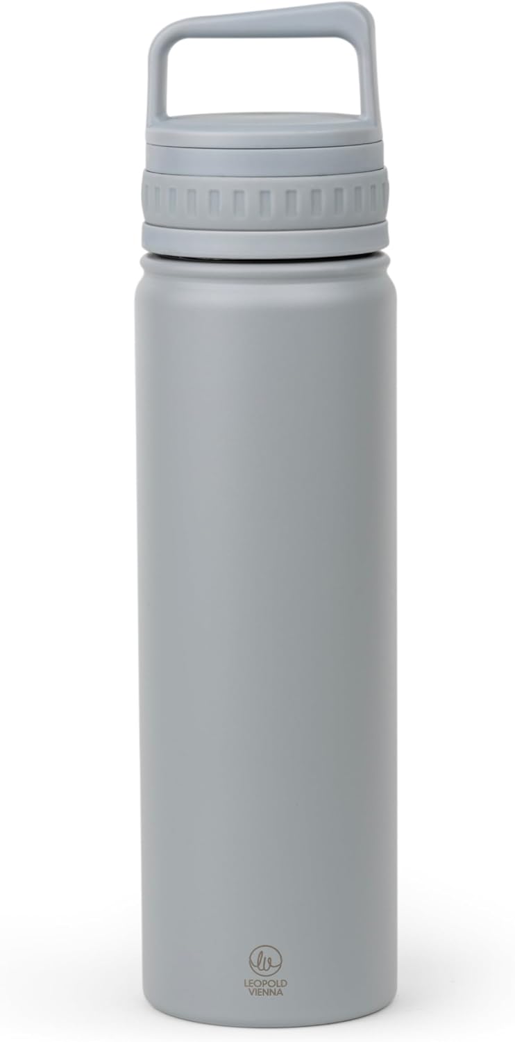 Leopold Vienna - Cold Brew Infuser Bottle Moshi To-Go Mug Thermos Flask - Iced Coffee - Gray - Glass