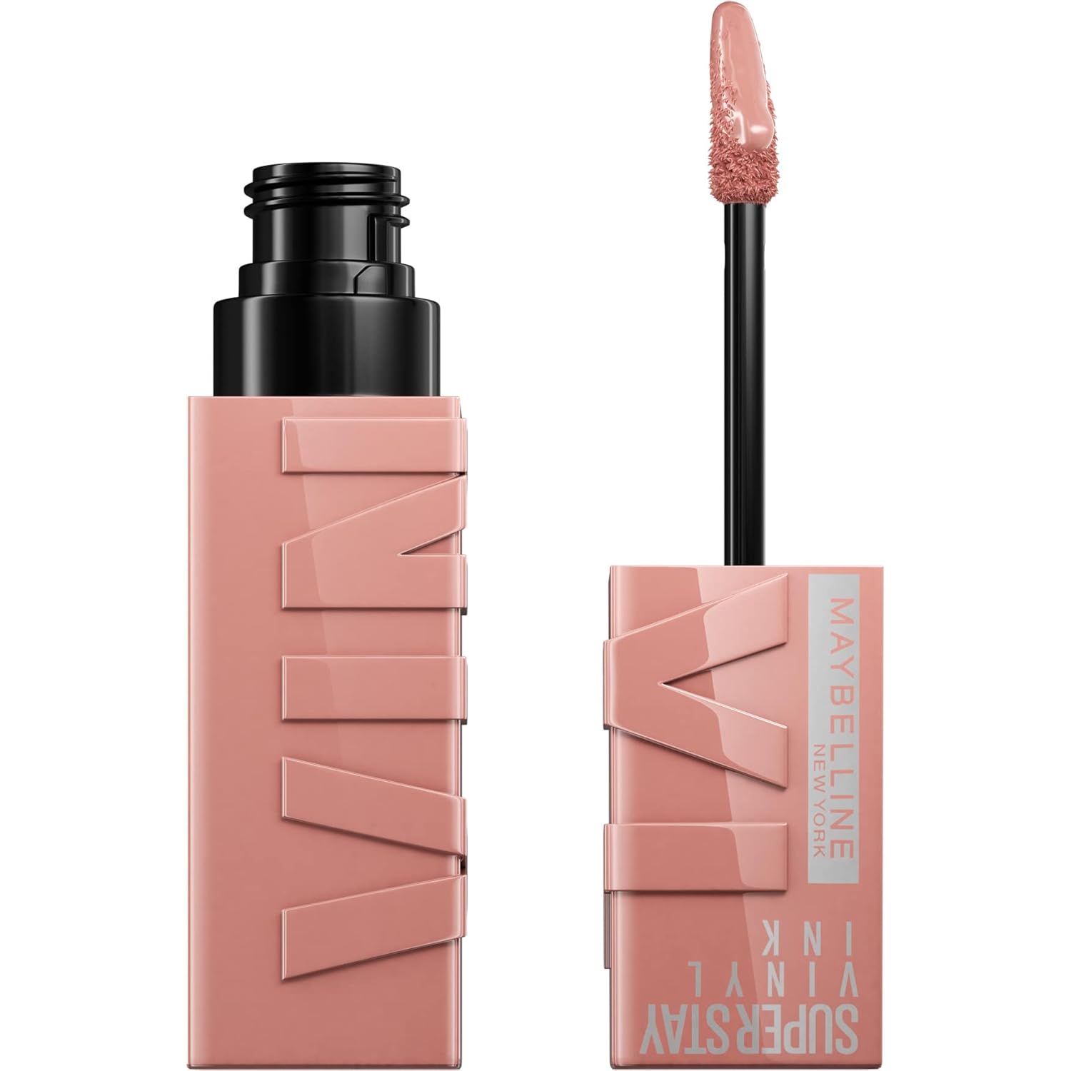 Maybelline New York Liquid Lipstick, with 16 Hour Hold and Glossy Finish, Super Stay Vinyl Ink, No. 95 Captivated, 4.2 ml
