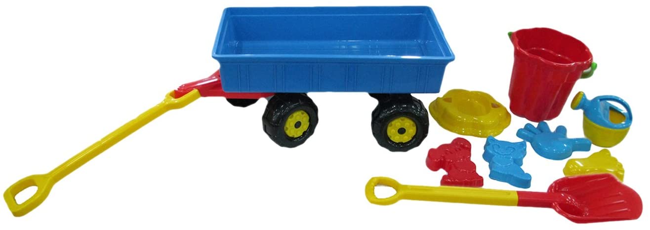 Polesie Hand Truck With Bucket Set, 9 Pieces
