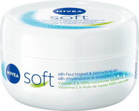 Nivea Soft nourishing cream in a jar, 200 ml