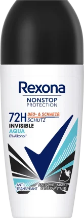Rexona Antipanspirant DEO Roll-on Nonstop Protection Invisible Aqua, 50 ml