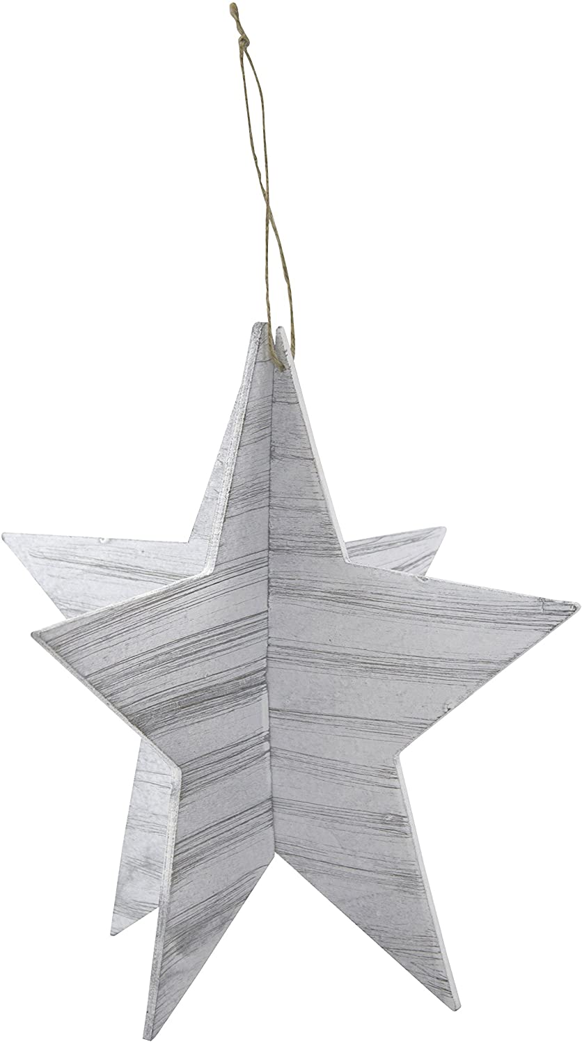 Decoline Decorative Wooden Hanging Star