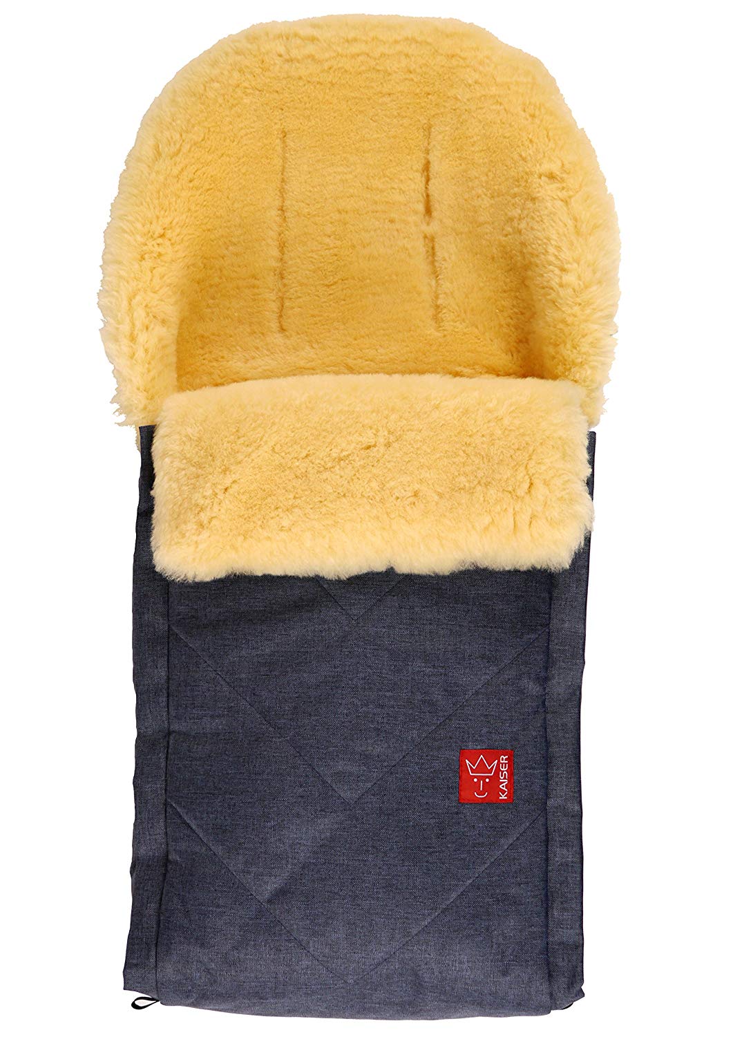 Kaiser Foot Muff Dublas Medical Fur  Navy (Navy Blend)