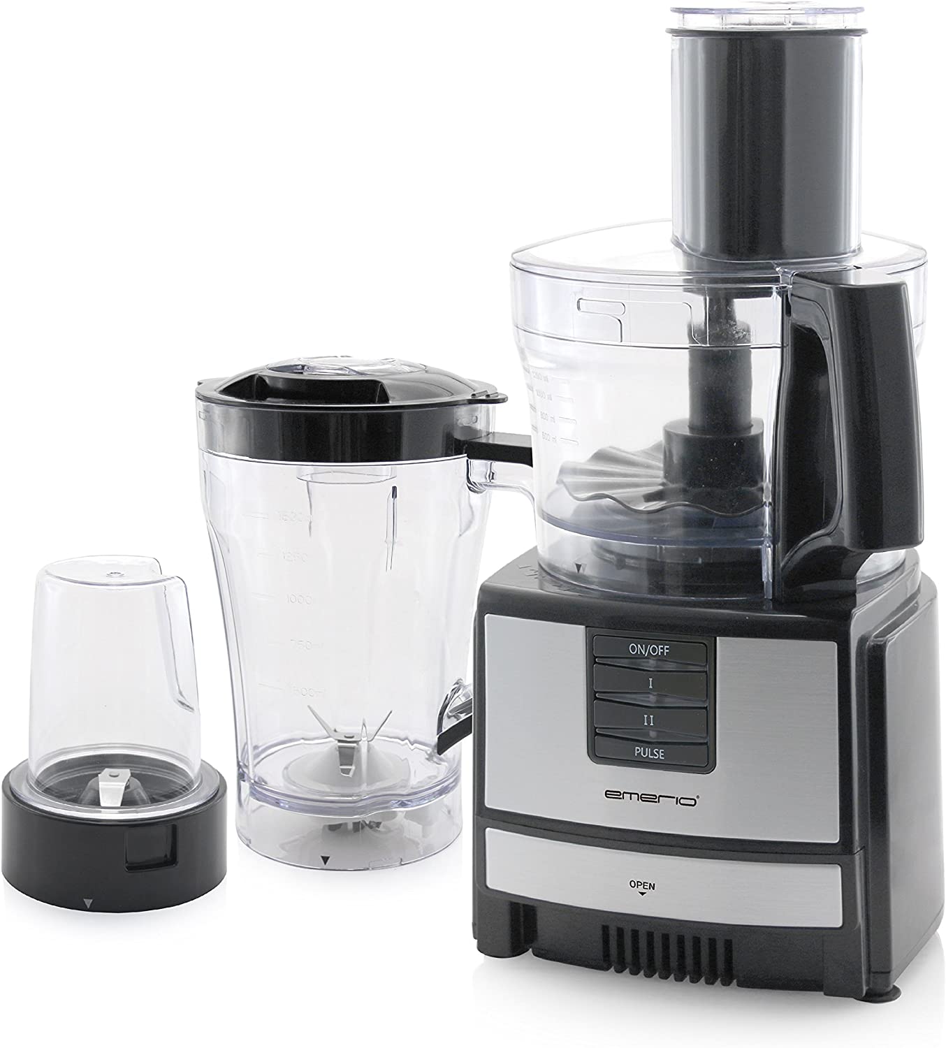 Emerio FP 109503 Food Processor Grey/Black
