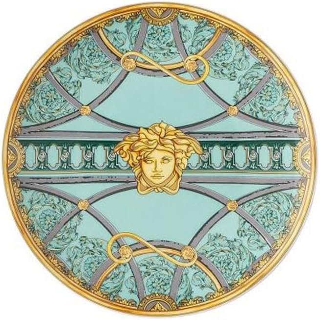 Versace Scala Palazzo Verde Bread Plate 17 cm