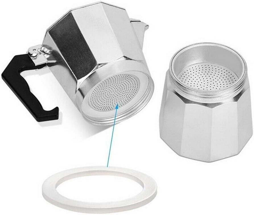 JoyousMall Premium Silicone Replacement Gasket for Moka Espresso Pot Improves Your Coffee Experience (3 Cups)