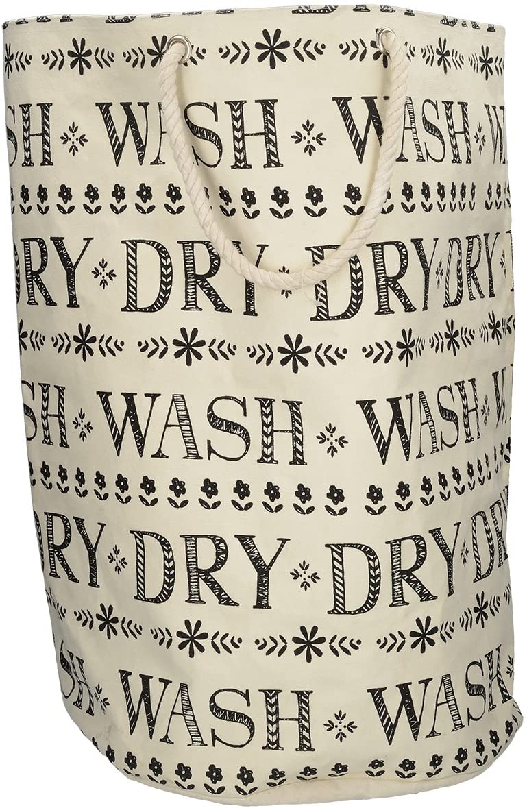 Creative Tops Stir It Up Fabric Laundry Bag, Multi, 40 x 40 x 60 cm
