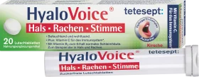 tetesept lozenges HyaloVoice throat throat voice 20 pcs, 20 g