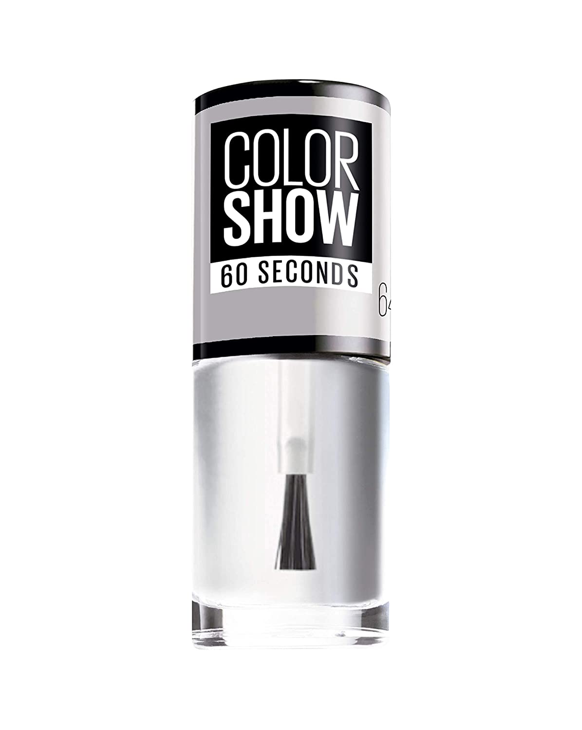 Maybelline New York Make-Up Nail Polish Colour Show Nail Polish Ultra Shiny Colour in Bright Pink 1 x 7 ml, clear ‎649 shine