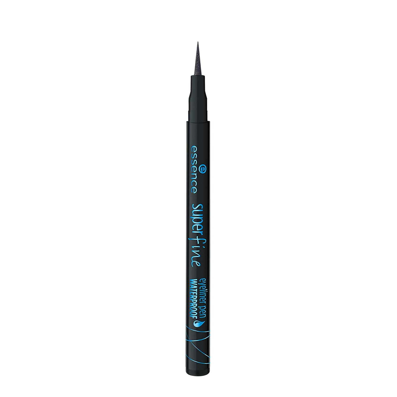 essence cosmetics essence Superfine Eyeliner Pen Waterproof, Eye Liner Black, Waterproof, Vegan, Fragrance-Free (1 ml), ‎black