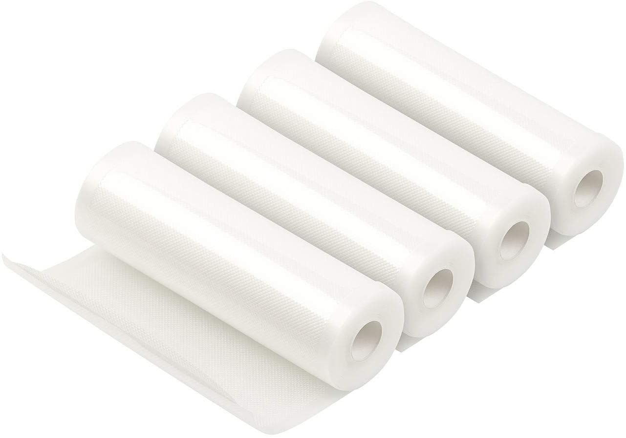 ROSENSTEIN & SOHNE Rosenstein & Söhne Vacuum rolls: 4 professional film rolls for beam vacuum sealer 20 x 500 cm (vacuum roll)