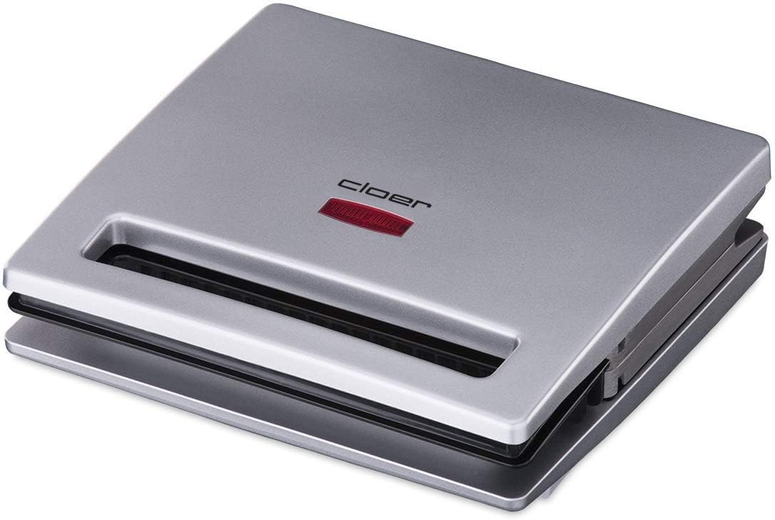 Cloer 6219 900W Sandwich Maker for 2 Diagonal Split Toasts