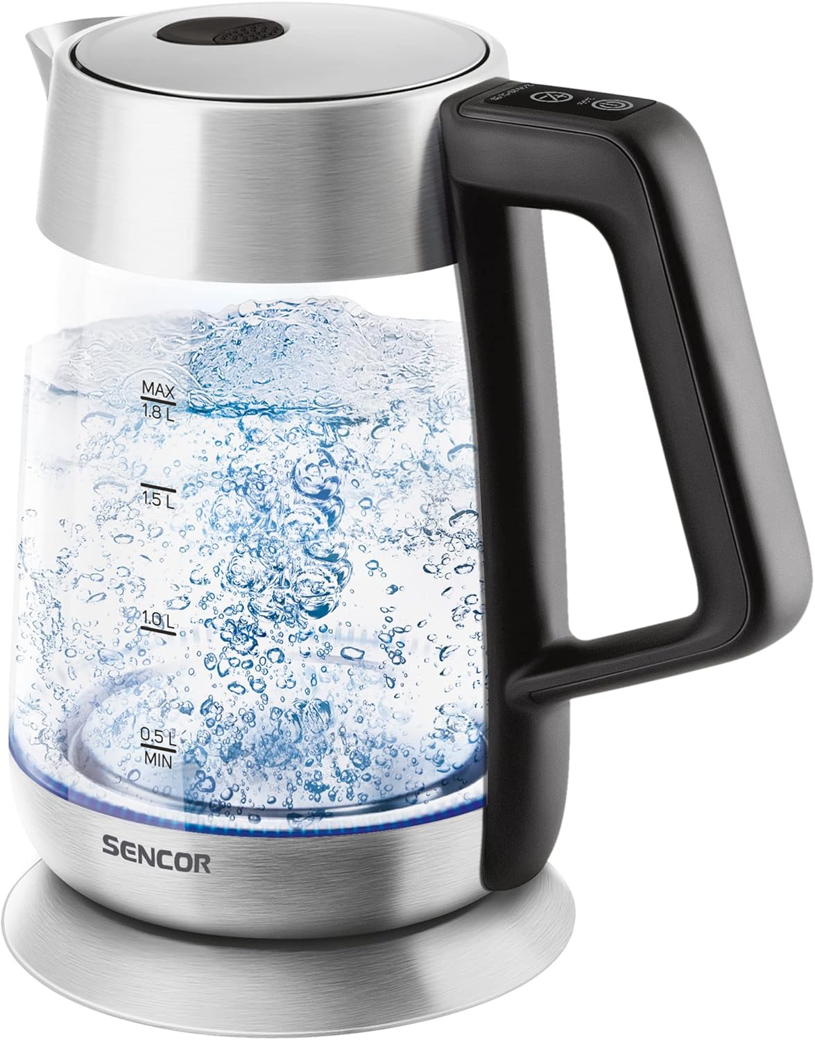 SENCOR Store Sencor Electric Kettle Silver 2200W SWK 1890SS