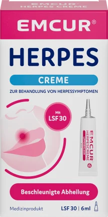 EMCUR cold sore cream, 6 ml