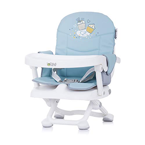 Chipolino Lollipop Children\'s Chair Booster Seat Table Removable Foldable  blue