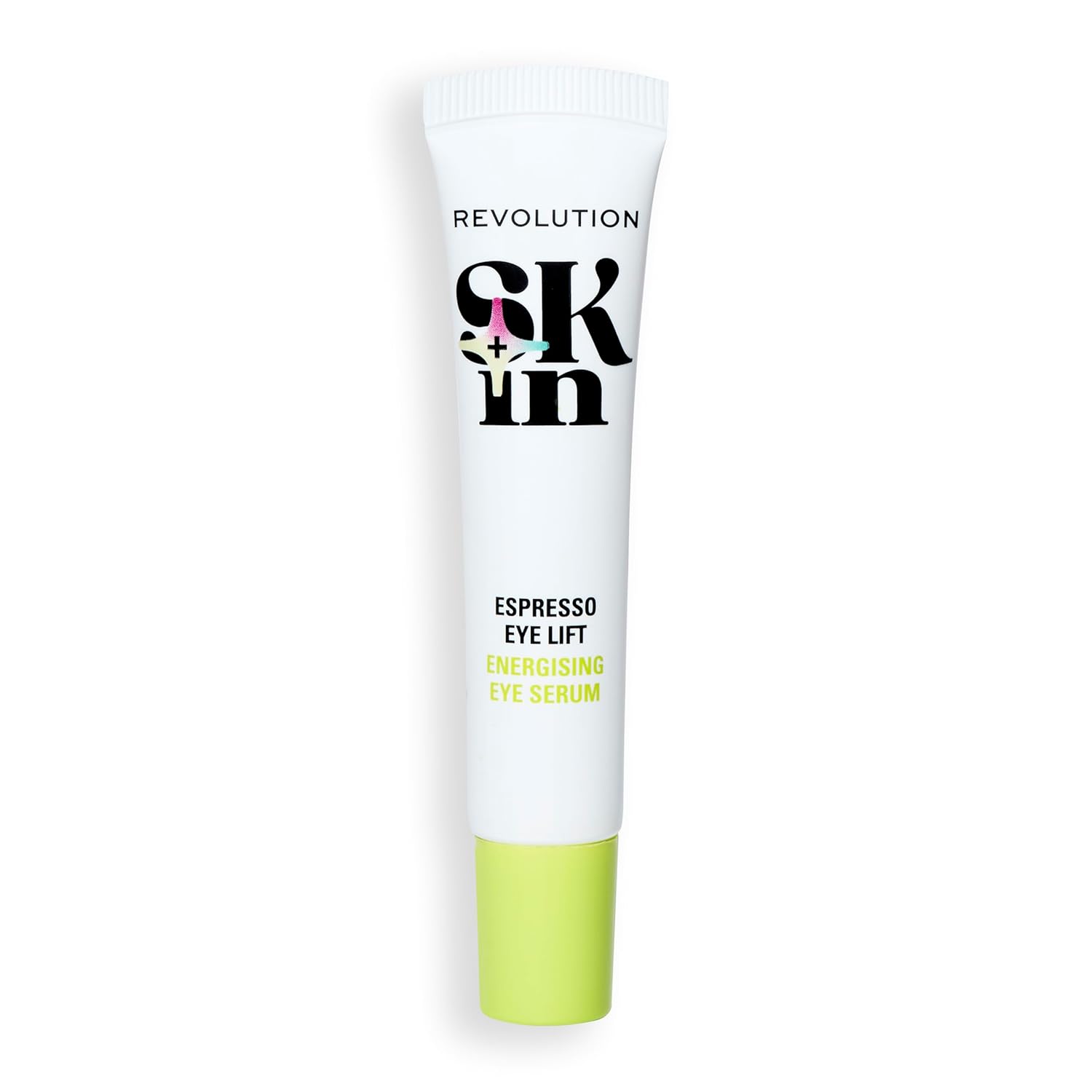 Revolution Skincare London Revolution SKin, Espresso Eye Lift Eye Serum, Eye Serum with Hyaluronic Acid and Caffeine, Brightening, Vegan and Cruelty Free, 15 ml